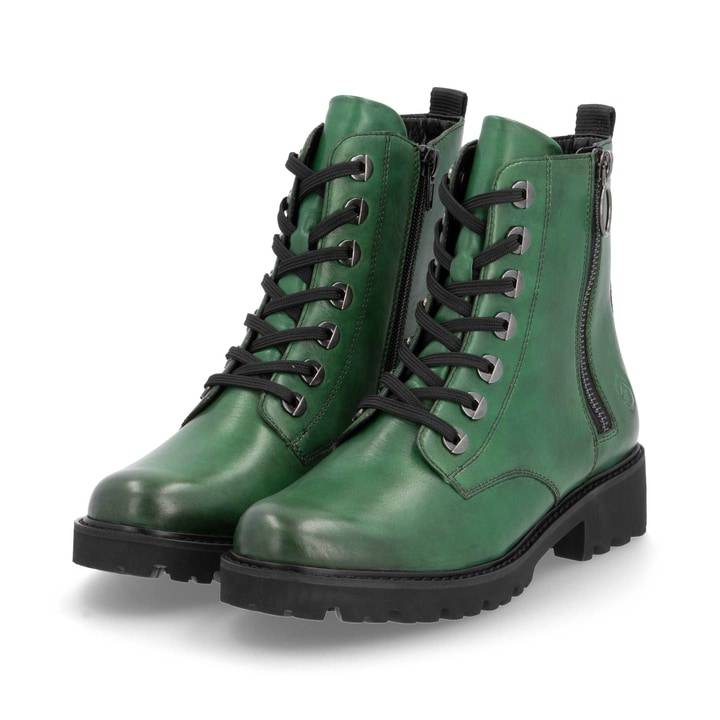 Remonte Artikelnummer D8671-53 remonte Damen Schnürstiefel smaragdgrün