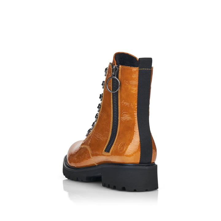 Remonte Artikelnummer D8671-68 Remonte Damen Schnürstiefel Safranfarben