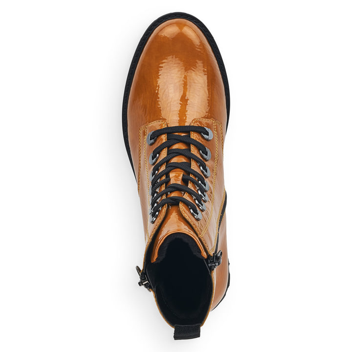 Remonte Artikelnummer D8671-68 Remonte Damen Schnürstiefel Safranfarben