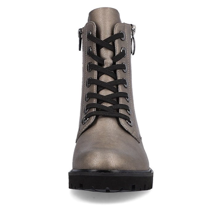 Remonte Artikelnummer D8671-91 Remonte Damen Schnürstiefel Mondgrau-tiefschwarz