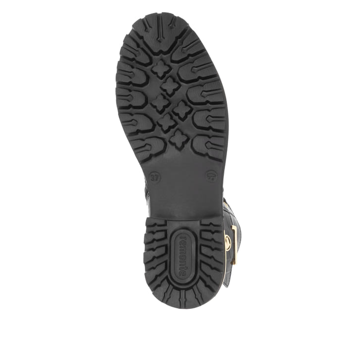 Remonte Artikelnummer D8683-00 Remonte Damen Schnürstiefel Lackschwarz