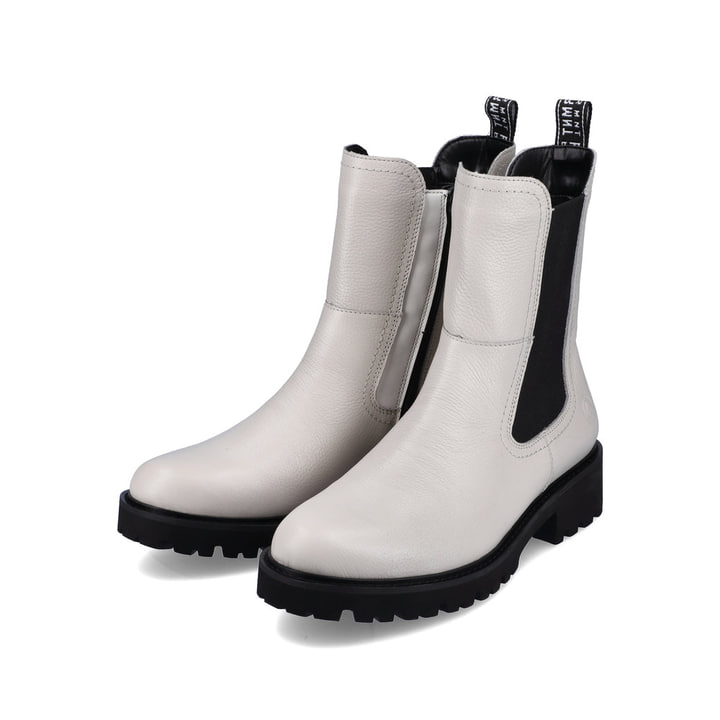 Remonte Artikelnummer D8694-80 remonte Damen Chelsea Boots lilienweiß-schwarz