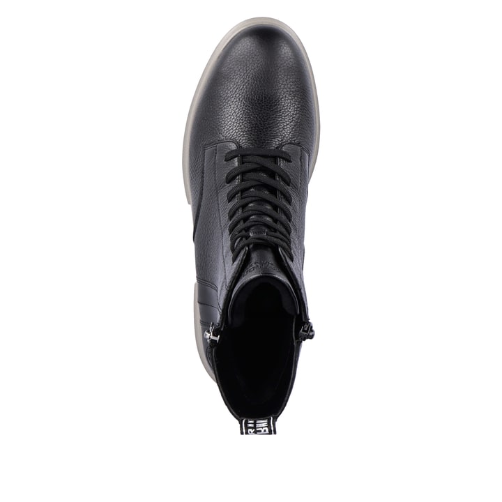 Remonte Artikelnummer D8975-03 Remonte Damen Schnürstiefel Asphaltschwarz