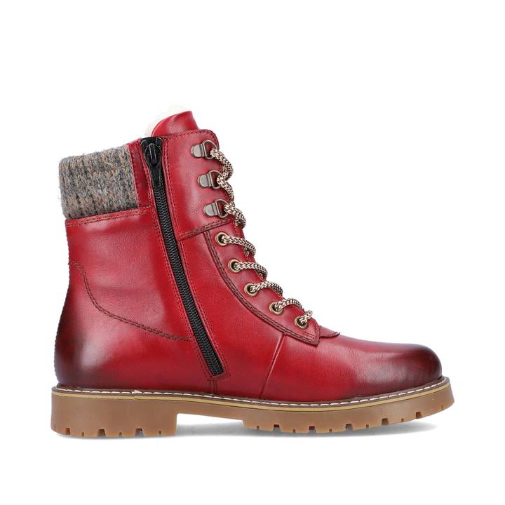 Remonte Artikelnummer D9378-35 Remonte Damen Schnürstiefel Abendrot-mondgrau