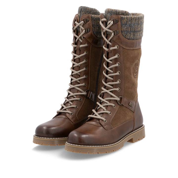 Remonte Artikelnummer D9380-20 remonte Damen Hochschaftstiefel nougatbraun