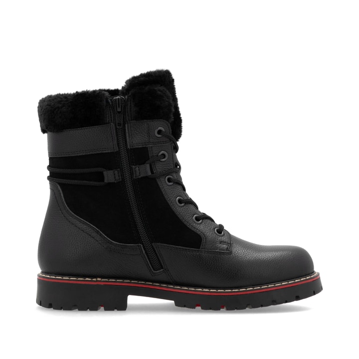 Remonte Artikelnummer D9381-00 Remonte Damen Schnürstiefel Nachtschwarz