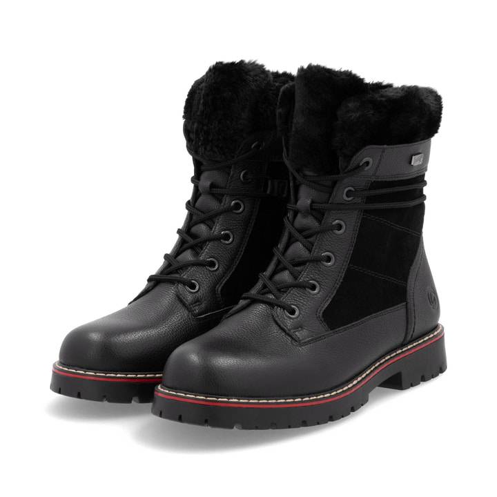Remonte Artikelnummer D9381-00 remonte Damen Schnürstiefel nachtschwarz