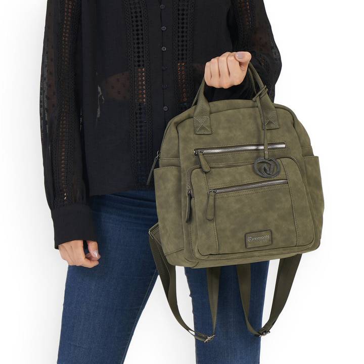 Remonte Artikelnummer Q0520-54 Remonte Rucksack Khakigrün