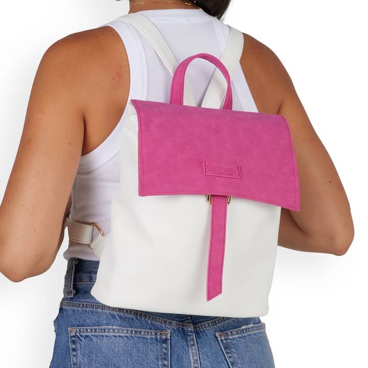 Remonte Artikelnummer Q0526-80 Remonte Rucksack Reinweiß-pink