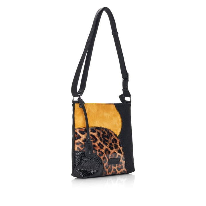Remonte Artikelnummer Q0704-02 Remonte Handtasche Tiefschwarz-goldgelb