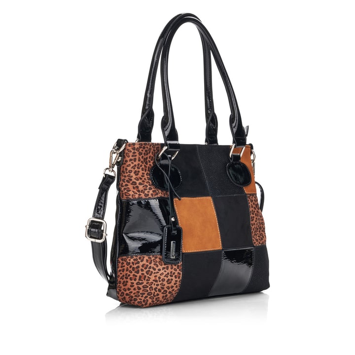 Remonte Artikelnummer Q0708-03 Remonte Shopper Graphitschwarz-kastanienbraun