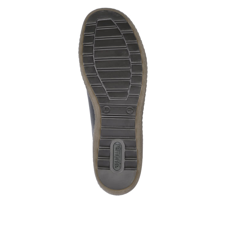 Remonte Artikelnummer R1402-16 Remonte Damen Schnürschuhe Königsblau-nougatbraun