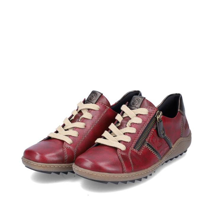 Remonte Artikelnummer R1426-35 remonte Damen Schnürschuhe himbeerrot