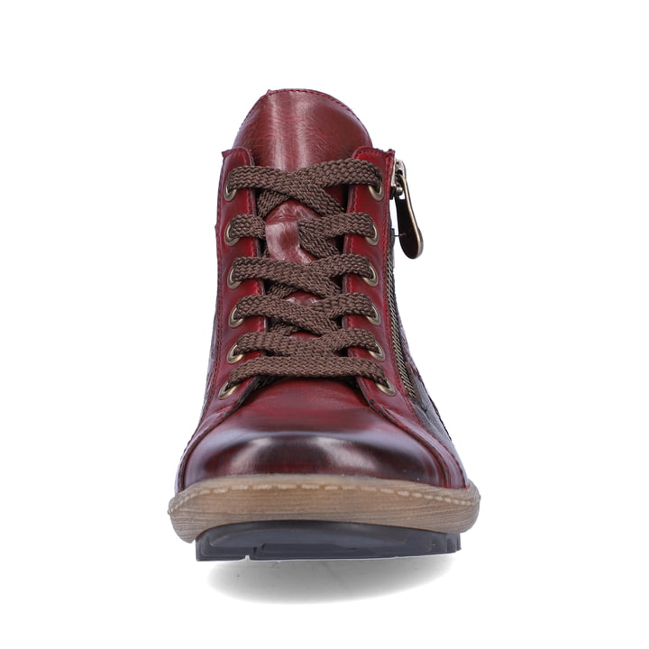 Remonte Artikelnummer R1467-35 Remonte Damen Schnürschuhe Himbeerrot