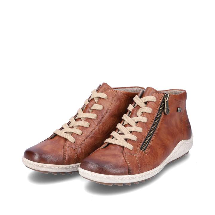 Remonte Artikelnummer R1470-22 remonte Damen Schnürschuhe karamellbraun