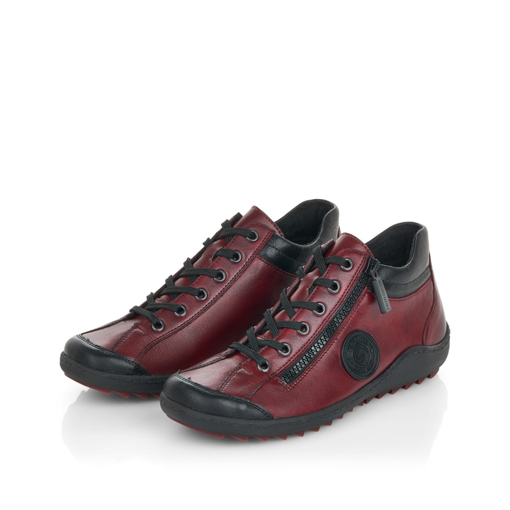 Remonte Artikelnummer R1477-35 remonte Damen Schnürschuhe bordeaux-schwarz