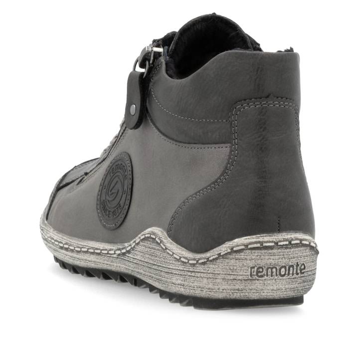 Remonte Artikelnummer R1477-42 Remonte Damen Schnürschuhe Mondgrau