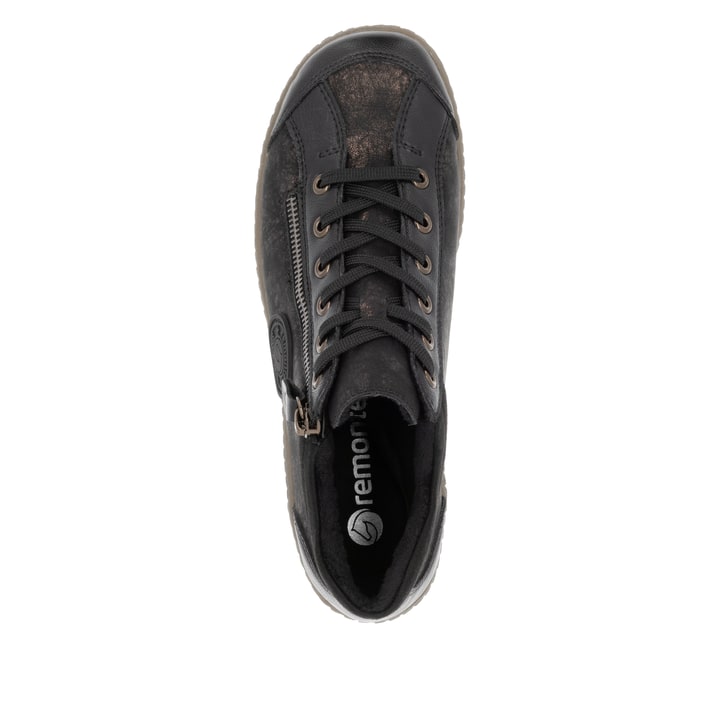 Remonte Artikelnummer R1477-90 Remonte Damen Schnürschuhe Braunschwarz