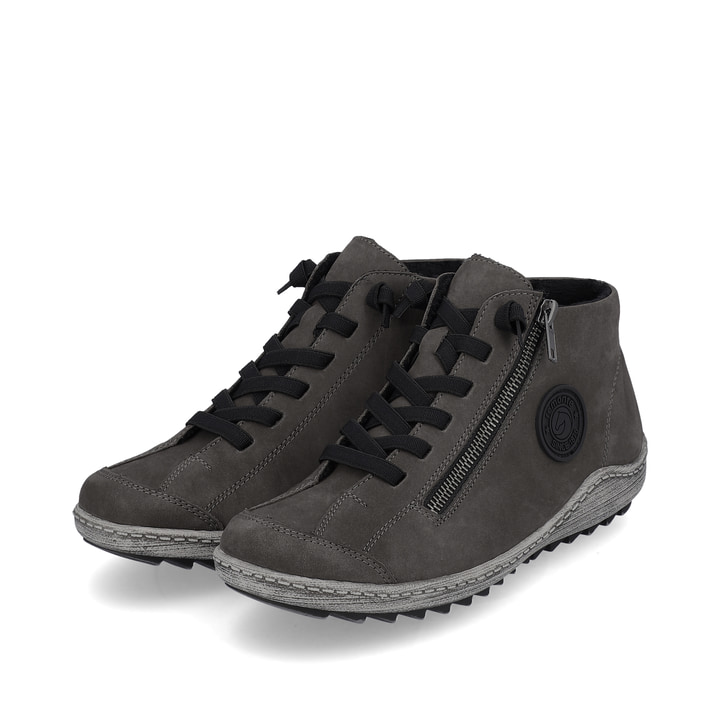 Remonte Artikelnummer R1498-45 remonte Damen Schnürschuhe dunkelgrau