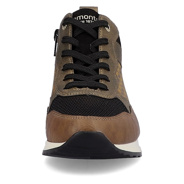 Remonte Artikelnummer R2577-22 Remonte Damen Sneaker Kastanienbraun-schwarz