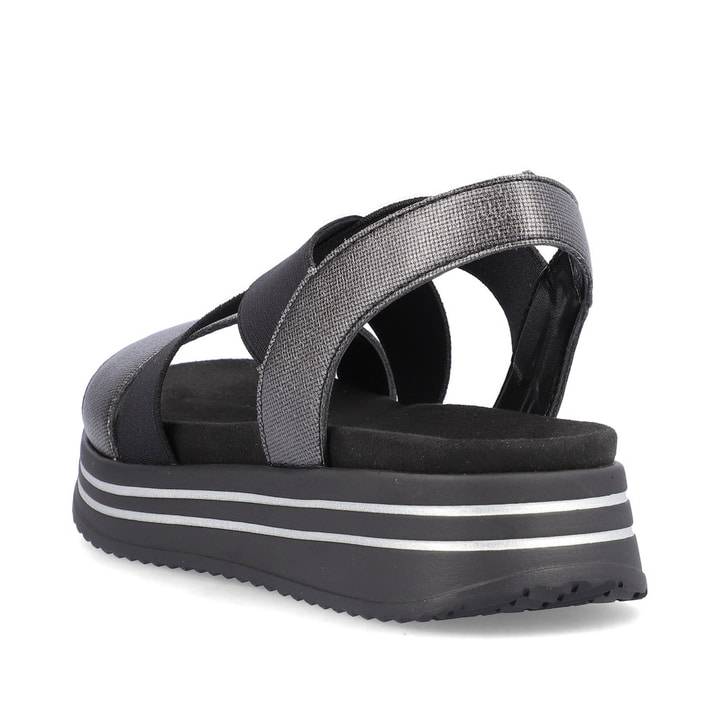 Remonte Artikelnummer R2954-01 Remonte Damen Riemchensandalen Nachtschwarz