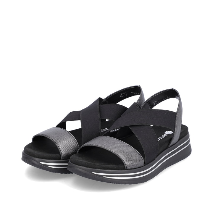 Remonte Artikelnummer R2954-01 remonte Damen Riemchensandalen nachtschwarz
