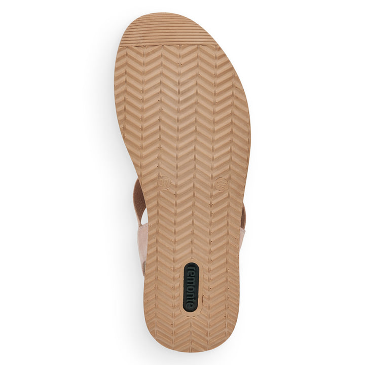 Remonte Artikelnummer R2954-31 Remonte Damen Riemchensandalen Rosa-metallic