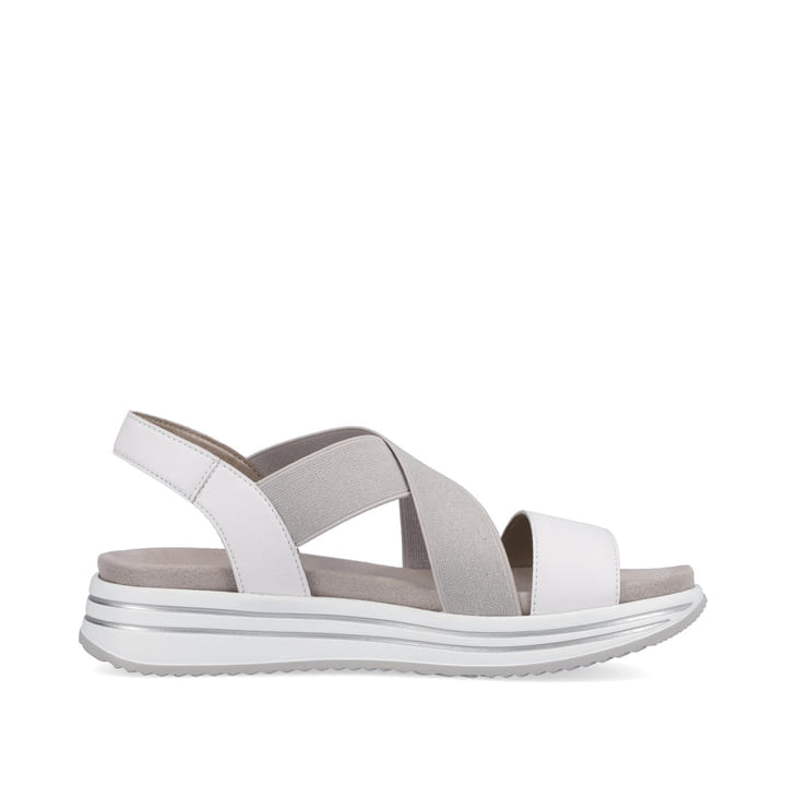 Remonte Artikelnummer R2954-80 Remonte Damen Riemchensandalen Edelweiß-mondgrau