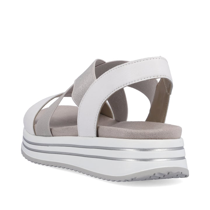 Remonte Artikelnummer R2954-80 Remonte Damen Riemchensandalen Edelweiß-mondgrau