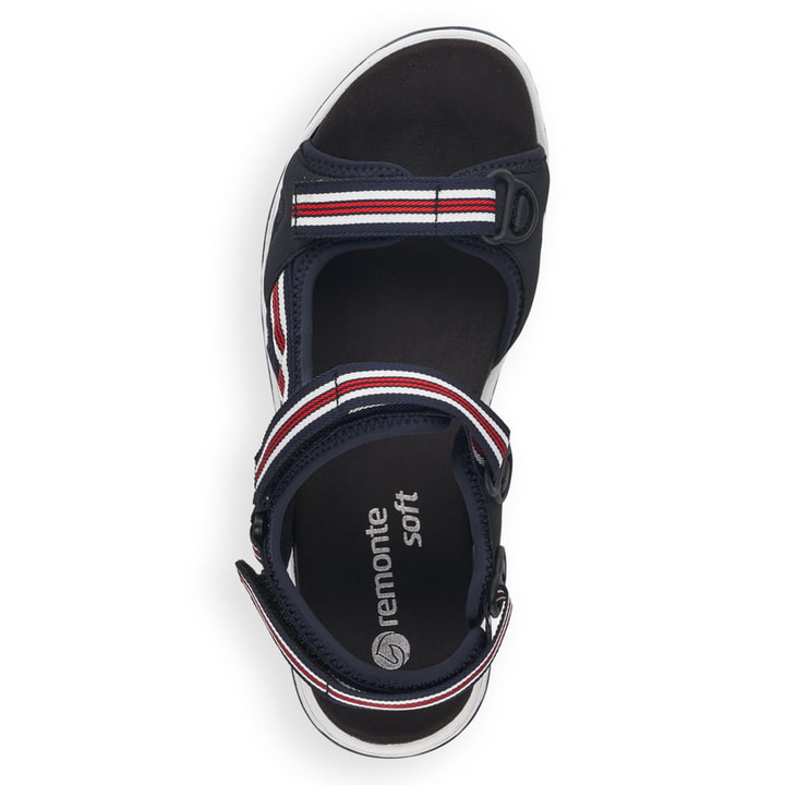Remonte Artikelnummer R2958-14 Remonte Damen Riemchensandalen Marineblau