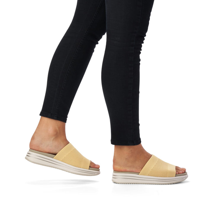 Remonte Artikelnummer R2961-68 Remonte Damen Pantoletten Pastellgelb
