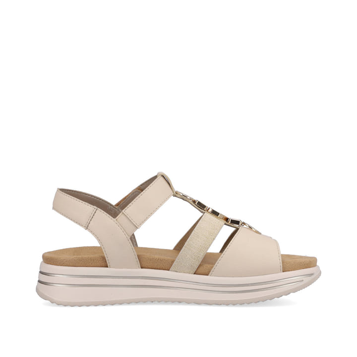 Remonte Artikelnummer R2962-60 Remonte Damen Riemchensandalen Cremebeige