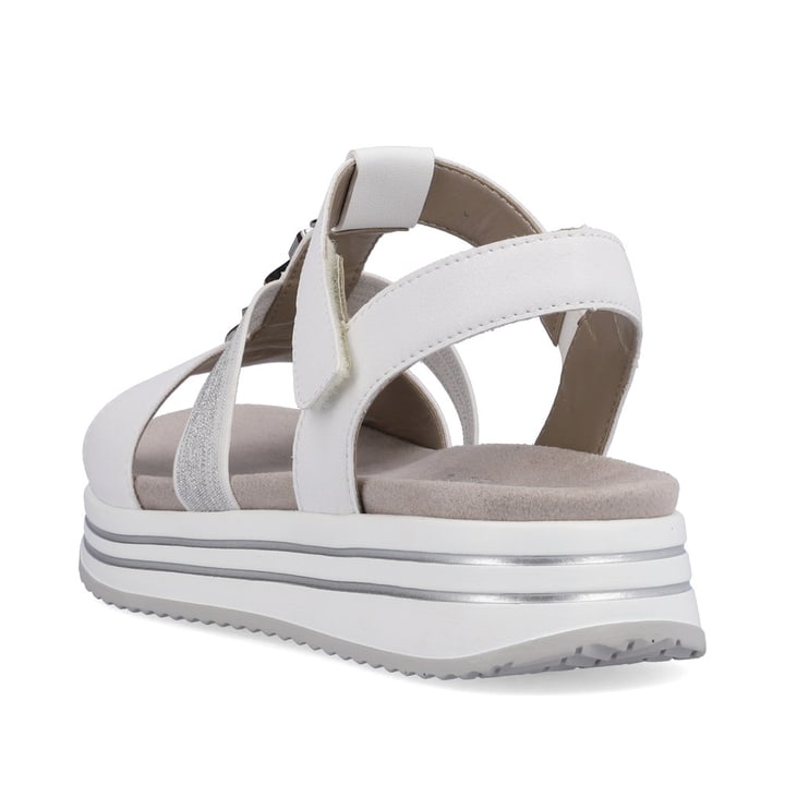 Remonte Artikelnummer R2962-80 Remonte Damen Riemchensandalen Edelweiß-mondgrau