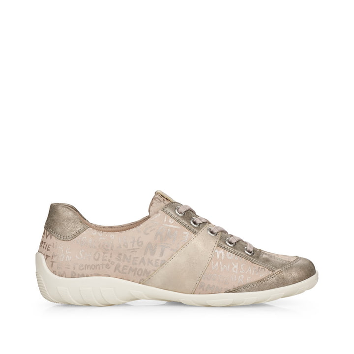 Remonte Artikelnummer R3403-60 Remonte Damen Schnürschuhe Champagner-beige