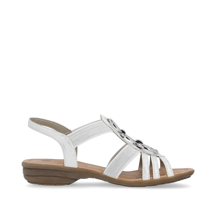 Remonte Artikelnummer R3605-80 Remonte Damen Riemchensandalen Blütenweiß-silber