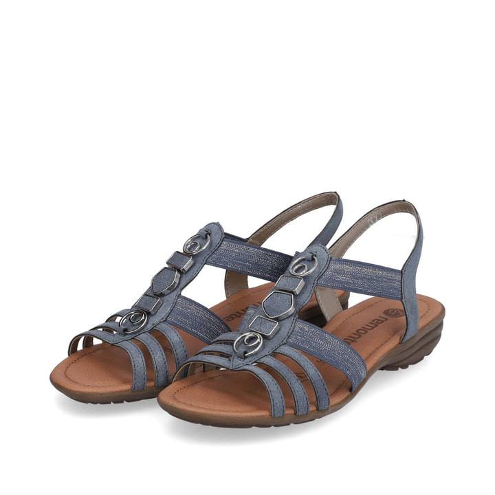 Remonte Artikelnummer R3654-14 remonte Damen Riemchensandalen pazifikblau