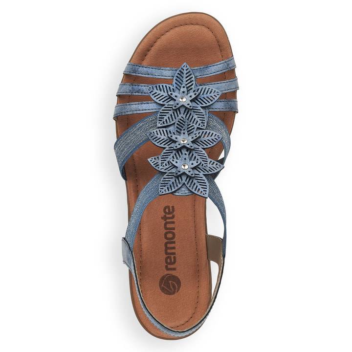Remonte Artikelnummer R3663-14 Remonte Damen Riemchensandalen Jeansblau