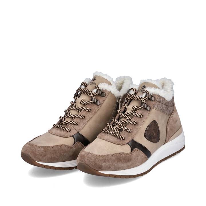 Remonte Artikelnummer R3772-60 remonte Damen Sneaker braunbeige