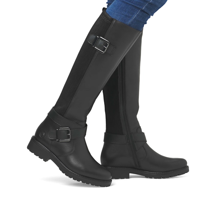 Remonte Artikelnummer R6593-00 Remonte Damen Hochschaftstiefel Nachtschwarz