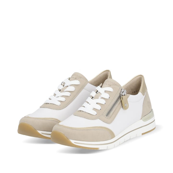 Remonte Artikelnummer R6709-80 remonte Damen Sneaker reinweiß-lehmbeige