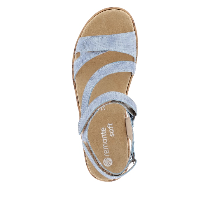 Remonte Artikelnummer R6850-15 Remonte Damen Riemchensandalen Eisblau