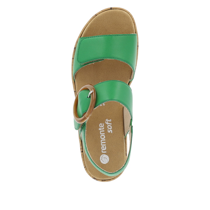 Remonte Artikelnummer R6853-53 Remonte Damen Riemchensandalen Smaragdgrün
