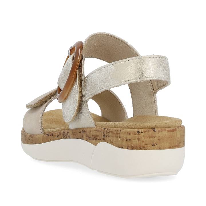 Remonte Artikelnummer R6853-61 Remonte Damen Riemchensandalen Lehmbeige-altweiß