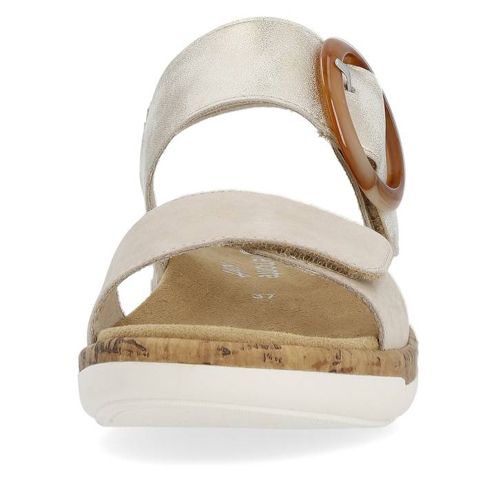 Remonte Artikelnummer R6853-61 Remonte Damen Riemchensandalen Lehmbeige-altweiß