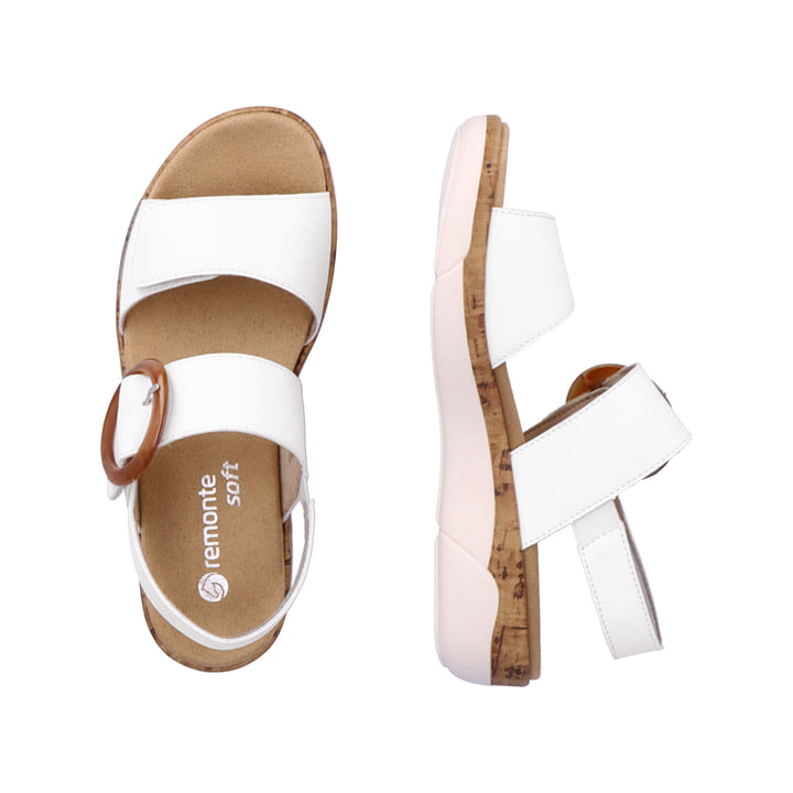 Remonte Artikelnummer R6853-80 Remonte Damen Riemchensandalen Edelweiß
