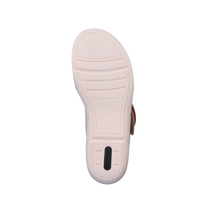 Remonte Artikelnummer R6853-92 Remonte Damen Riemchensandalen Cremeweiß-eisblau