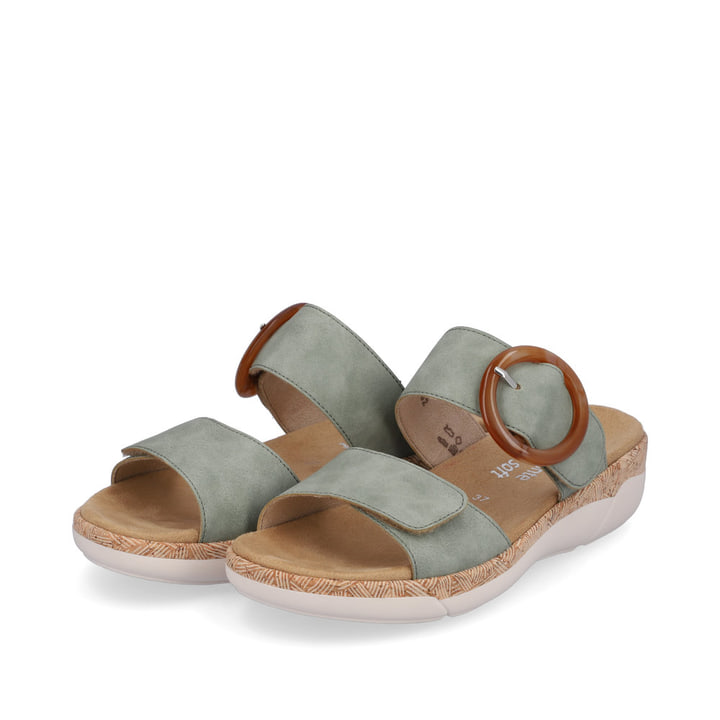 Remonte Artikelnummer R6858-52 remonte Damen Pantoletten grünblau