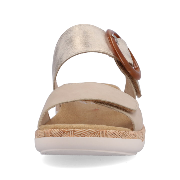 Remonte Artikelnummer R6858-60 Remonte Damen Pantoletten Champagner-beige
