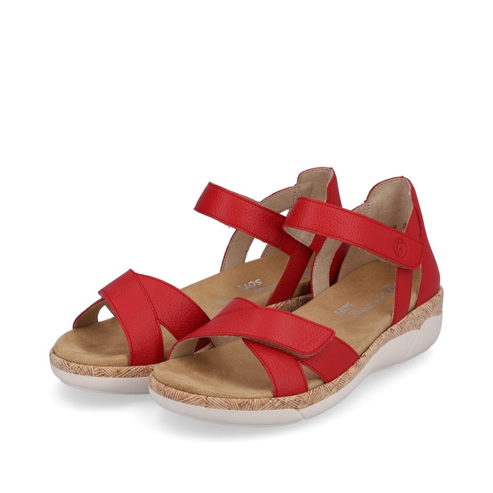 Remonte Artikelnummer R6859-33 remonte Damen Riemchensandalen rubinrot Remonte Artikelnummer R6859-33 remonte Damen Riemchensandalen rubinrot