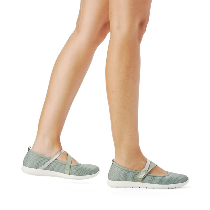 Remonte Artikelnummer R7104-52 Remonte Damen Ballerinas Grüngrau